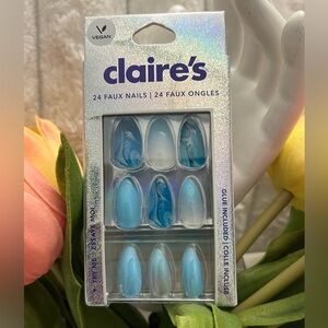 Claire's Pastel Faux Nails Set